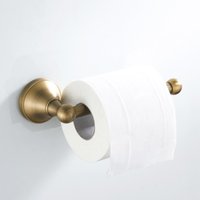 Toilet Paper Roll Holder Antique Bronze Brass Material Paper Rack Tissue Holder Wall Mounted Paper Holder Paper Ranger