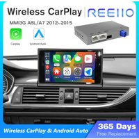 for Audi A6 A7 C7 MMI 3G HN+R 2011-2015 Car Radio GPS Navi Wireless CarPlay Android Auto Multimedia Player image 4