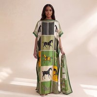 2026 New Women Silk Satin Maxi Dress Loose Beach Cover Up Long Robe UV Protection Swimsuit Wrap Party Evening Gown