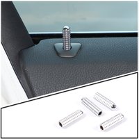 4 PCS Aluminum Alloy Car Modified For BMW 1 3 5 7 Series X1 X5 X6 Z4 Door Bolt Lock Pin Auto Door Bolt Interior Accessories