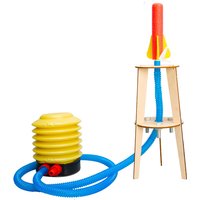 DIY Aerospace Simulator Homemade Air Rocket Launcher Toy Kids Science Experiment Equipment Technology Small Maker Teaching Aid