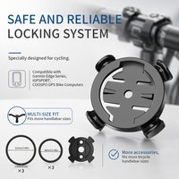 AliExpress Bikevee Universal GPS Bicycle Computer Speedometer Odometer Fixed Extend Mount Holder For GARMIN XOSS IGPSPORT Magene Coospo CYCLAMI