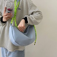 Casual Nylon Rope Nylon Crossbody Bag Casual Fashion Messenger Bag Solid Color Multifunctional Shoulder Bag Men