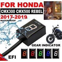 Compteur numérique LCD pour moto, indicateur de vitesse de niveau 1-6, 6 vitesses, accessoires pour Honda CMX300 Rebel CMX500 2017 CM300 CM500