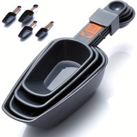 This four-piece measuring spoon set is perfect for measuring both wet and dry ingredients and keeps them organized.