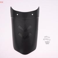 1Set Universal Motorcycle Splash Guard Plastic Kit Lengthen Front Rear Or Front Wheel Extension Mudguard For Motorbike