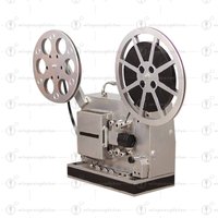 Vintage Large Projector Model, Iron Metal Handicraft, Nostalgic Old Object, Photography Props & Decorative Ornament