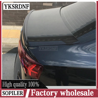 For Audi A6 C7 2012 2013 2014 2015 2016 2017 2018 Rear Trunk Spoiler ABS Material Primer Color Car Tail Wing Decoration For C7