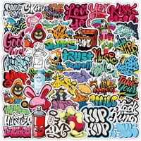 50Pcs Cool Graffiti Street Art Stickers for Laptop Skateboard & Water Bottle Decor LanLanStickersWorld Store