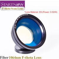 Startnow Fiber Focus Lens 1064nm F-theta Laser Field Scan Lens 110X110 175X175 YAG Laser Marking Galvo System Scanning For 0-50W