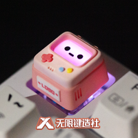 Retro Game Theme Mechanical Keyboard Keycap Resin Esc Key Layered Drip Glue Custom Gaming Keyboard Accessory Collectible Gift