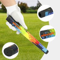 1 Pc Colorful Golf Putter Grip PU + EVA Foam Anti-Slip Tapered Profile 28cm Comfortable Grip Stronger Putter Golf Training Aids