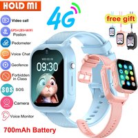 Smart Watch Kids 4G GPS WIFI Video Call SOS Monitor Tracker Location Phone Watch Children Smartwatch Camera Boys Girls Gifts