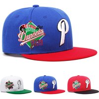 2026 New Flat Edge Hat Side 1973 Letter P Embroidered Baseball Hat Daily Casual Decoration Hat Sunshade Hat Unisex Hip Hop Hat
