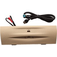 Modern Style USB Port Cover Plate with Ambient LED Light for BMW 3 Series (F30/F34/F35) Designed to Fit Models from 2013 2018