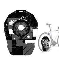 Bike Washing Cover Disc Brake Protection Oil-proof Board For Bike Maintenance And Cleaning Tool Supplies Prevent Degradation