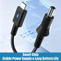 For 1st Generation Game Console Charging Data Adapter Type C LED Convert Cord Console Power Wire Accessories
