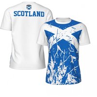 AliExpress NONE Scotland Flag Graphic Football T Shirts Mens National Emblem 3D Printed Sports T-shirt Running Bike Soccer Tennis Fitness Tees