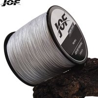 JOF-Ligne de pêche multifilament tressée, 4 fils, 300m, 500m, 1000m, PE japonais, carpe de mer, accessoires 4X