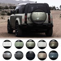For Defender L663 Union Jack Flag Wheel Cover 90 110 Off Road Exterior Accessories Durable Spare Tire Case Rear Tyre Protector