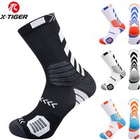 X-TIGER Sports Socks Breathable Cotton Aero Socks Mens Bicycle Sport Running Camping Hiking Football Basketball Socks