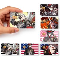 game Honkai Star Rail Boothill Tapestry Art creative Bank card Sticker Covers Chip Cards Credit Card Skins Scratch protection