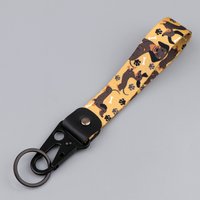 Dachshund Dog Eagle Beak Keychain Short Lanyard Cute Sausage Animal Key Holder Cars Motorcycles Keychain Adorn Keyrings Gifts