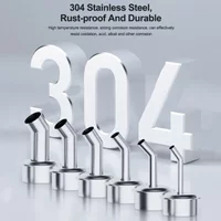 RELIFE 861/857/858 Series Hot Air Tool Nozzle 5/6/8/10/12mm 304 Stainless Steel Phone Electronic Rework Station Repair Nozzle