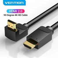 Vention 4K@60Hz 90/270 Degree HDR HDMI 2.0 Cable for TV PS4/3 DVD Nintendo Switch LG Splitter Video 90 Degree HDMI Adapter Cord