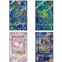 Pocket Monster Greninja Froakie Card Display Stand PTCG Frogadier Diancie Er Game Collection Card Photo Frame DIY Toy Gift