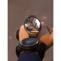 AliExpress 1PC Bike Mirror 360 Degree Adjustable Bike Rear View Mirrors Wristband Bike Mirror Rotatable Cycle Wrist Rearview Mirrors