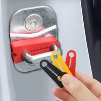 4pcs/set Car Door Shock Absorber Universal Car Door Buckle Soundproof Deadener Damper Cushion Anti-Vibration Buffer Pad Supplies