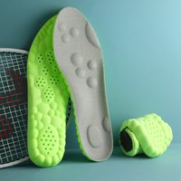4D Super Soft Elastic Running Insole for Feet Wormwood Mint Massage Arch orthopedic insoles for men Shoe Sole Sports Shoe Insole