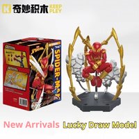 In Stock Marvel Spider-Man Venom Action Figure Infinity Edition 1st Wave Movable Assembled Toy Blind Box Christmas Fans Gift