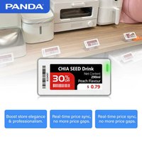 PANDA 2.13-inch color e-ink display magnet for storage electronic paper labels, low-power and environmentally friendly labels