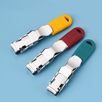 2023 New Ultra-Thin Mini Nail Cutter Nail Clipper Stainless Steel Foldable Nail Cutter Trimmer Toenail Scissor Manicure Pedicure