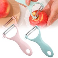 Multi-function Fruit &Vegetable Tool Ceramic Stainless Steel Planer Potato Peeler Cucumber Slicer Kitchen Accessories