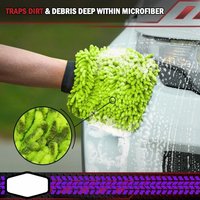 AliExpress NONE Electric Bicycle Car cleaning microfiber, 1/2-piece set scratch free and lint free, high-quality lint microfiber car wash gloves