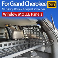 Für Jeep Grand Cherokee WJ 1999-2005 Zubehör Fenster MOLLE Panels Auto Hinten Stamm Schutt Rack Auto-Styling