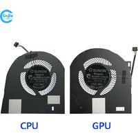 New Original Laptop CPU GPU Cooling Fan For DELL Precision 7530 M7530 7540 P74F
