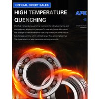 AliExpress German APE Bearings 6805-2RS hybrid ceramic bearing 25*37*7mm, 1PCS ABEC-9 6805 RS bicycle bearing, mountain bicycle bearing