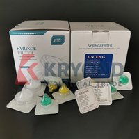 50Pcs Syringe Filters 0.22µm/0.45µm Lab Sterile Nylon PES PTFE Membrane for Chemistry Laboratory Original Product