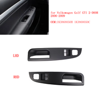 Front LEFT/Right Door Window Switch Cover Replacement for Volkswagen Golf GTI 2-DOOR 2006-2009 HAND DRIVE Window Switch Cover