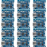10pcs 5V 1A 18650 TP4056 Lithium Charging Lithium Battery Charging Board Type C Charge Module With Protection board