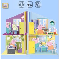 Peppa Pig 3D Jigsaw Puzzle Model Puzzle Toy For Boys And Girls Over 3-6 Years Old Jigsaw Puzzle For Children's Birthday Gift Toy