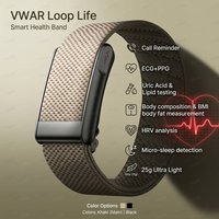 2026 New Nursing Grade Smart Band SpO2 Blood Lipid Uric Acid ECG 5ATM Waterproof Bracelet Body Temperature Sport Fitness Tracker