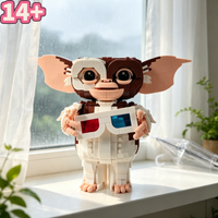 Mogwai Gremlins Films 1125 pièces Grand Ensemble de Blocs de Construction Modèles à Assembler Édition Collector Cadeaux d'Anniversaire et de Noël