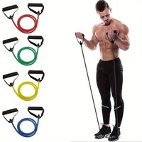 Resistance Bands with Handles – Exercise Bands for Strength Training, Workout Bands for Men & Women, Home Fitness Equipment