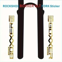 1SET Mountain Bike Fork Sticker Red Waterproof Boxxer Style Decal for MTB Front Fork Decor