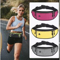 Running Phone Bag Sports Waist Bag Light and Thin Fitness Cycling Water Bottle Phone Bag Waterproof Men Women Phone Pouck